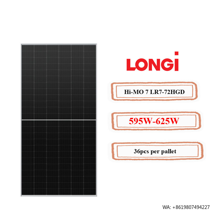 Longi Hi-MO 7 LR8-66HGD 595~62 - Longi Panel Hi-Mo 7 ulasan dan harga